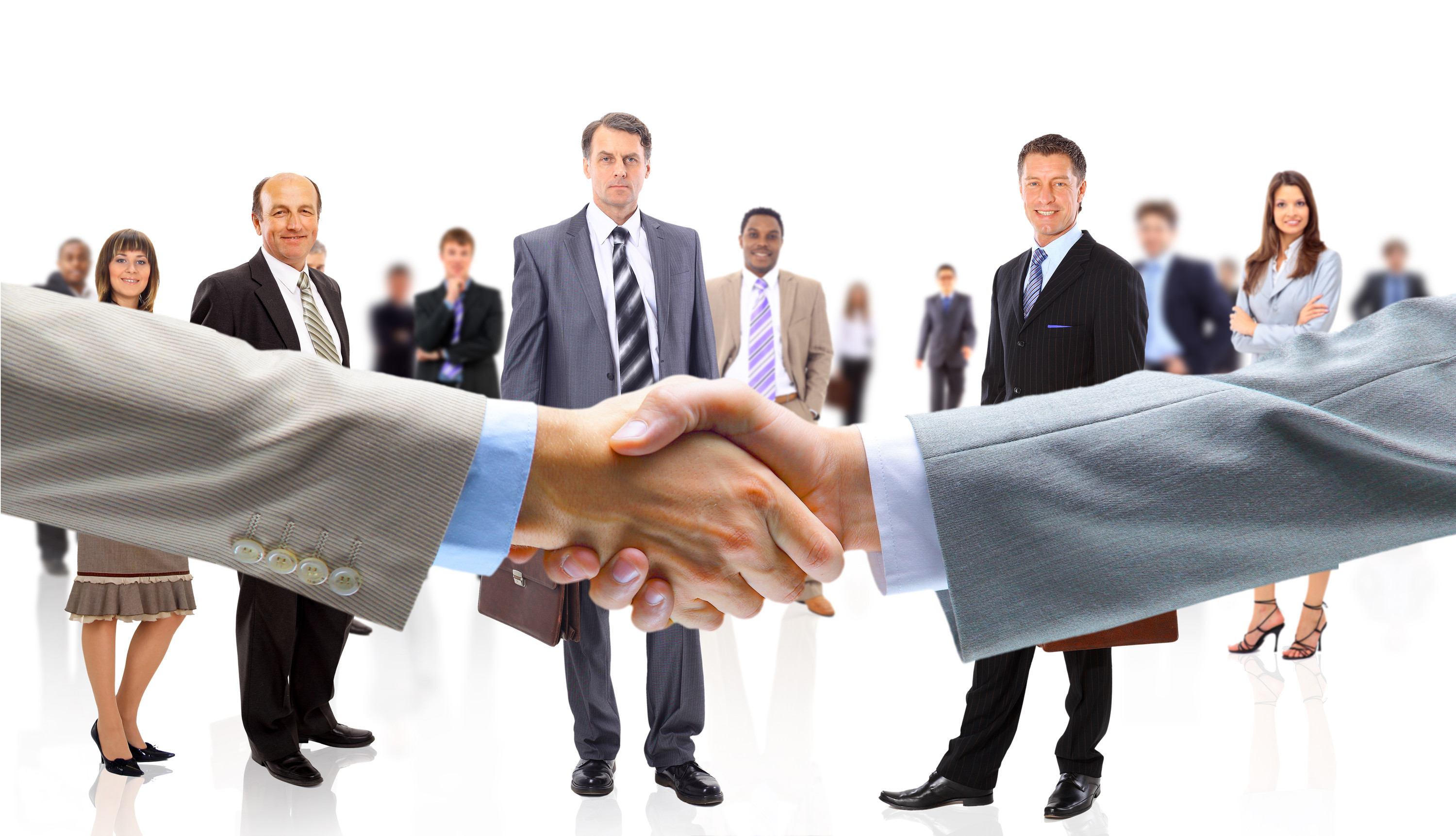 Group handshake